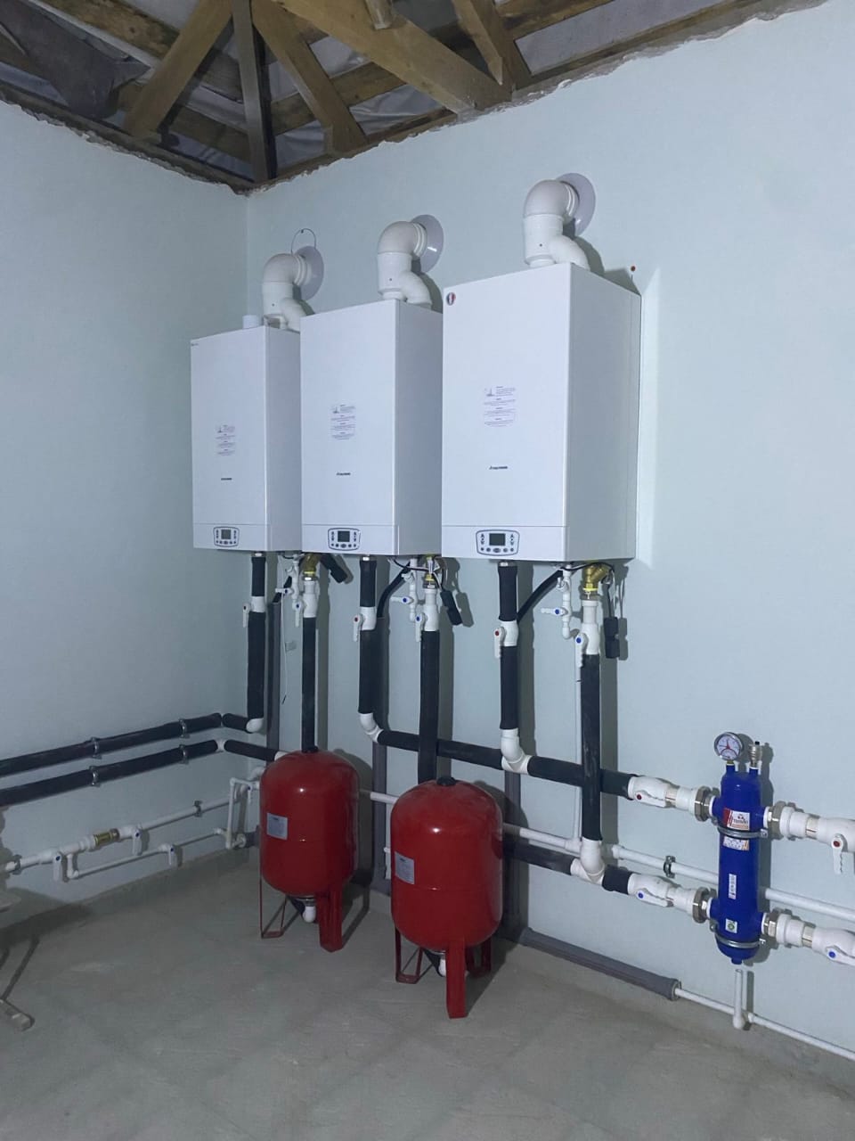 central heating and central cooling